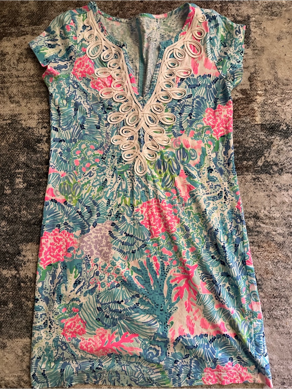 Lilly Pulitzer Brewster dress sink or swim - Picture 1 of 3